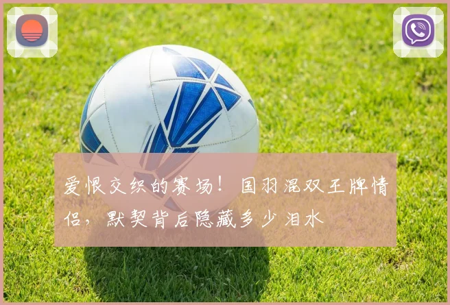 爱恨交织的赛场!国羽混双王牌情侣,默契背后隐藏多少泪水